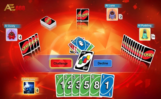 Uno online - Hướng dẫn chơi game bài trí tuệ siêu đình đám